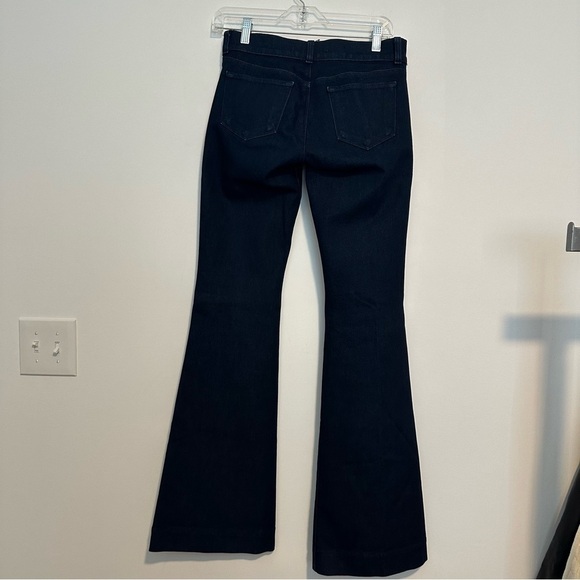 J brand Y2K two way stretch flare leg low rise jeans dark wash - Picture 5 of 7